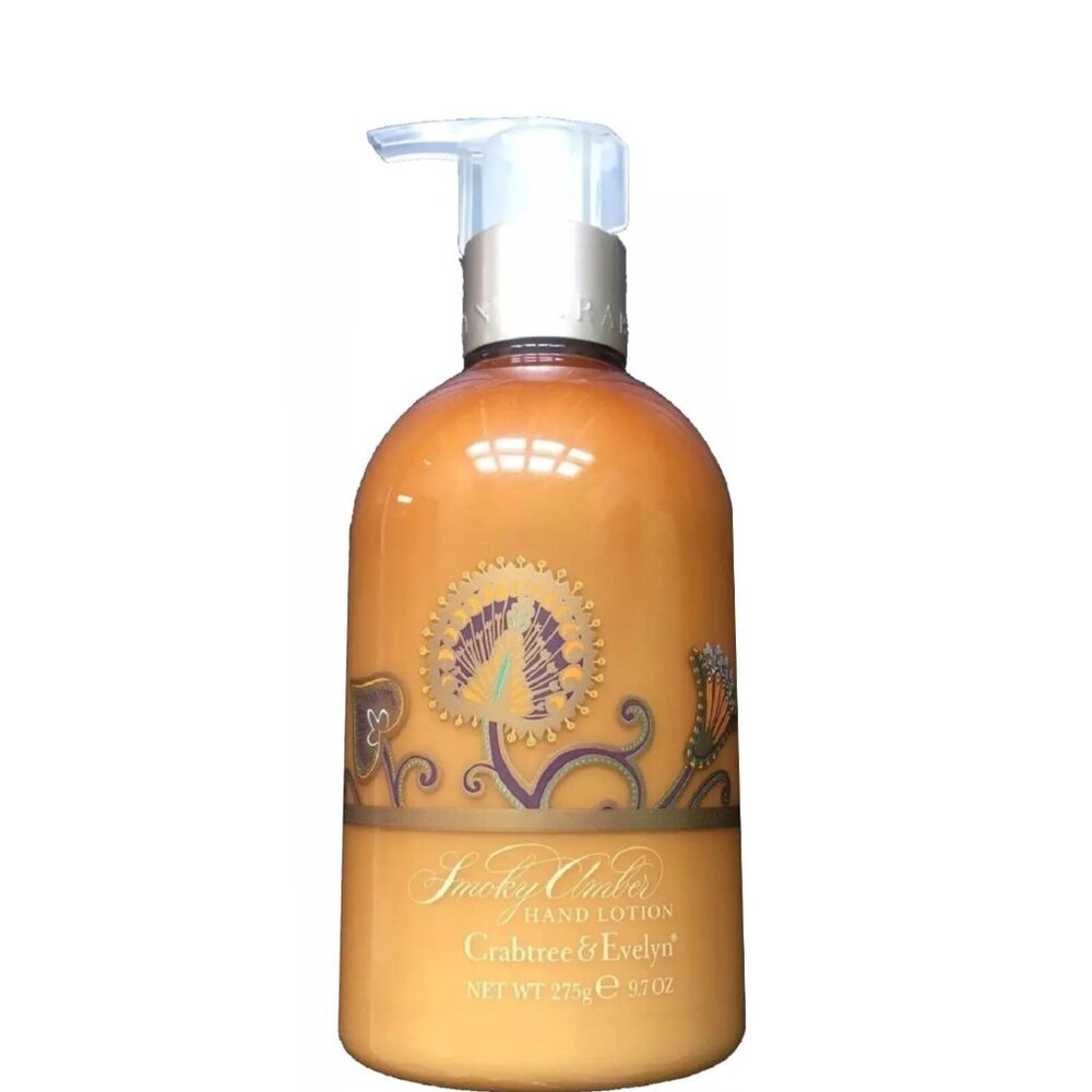 2 brand new Crabtree & Evelyn Hand Lotion (9.3 fluid ounces) - SMOKY AMBER scent - Picture 4 of 4